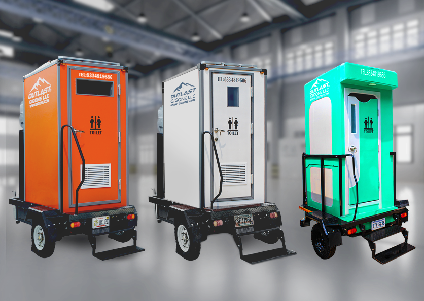 Mobile Oasis portable restroom