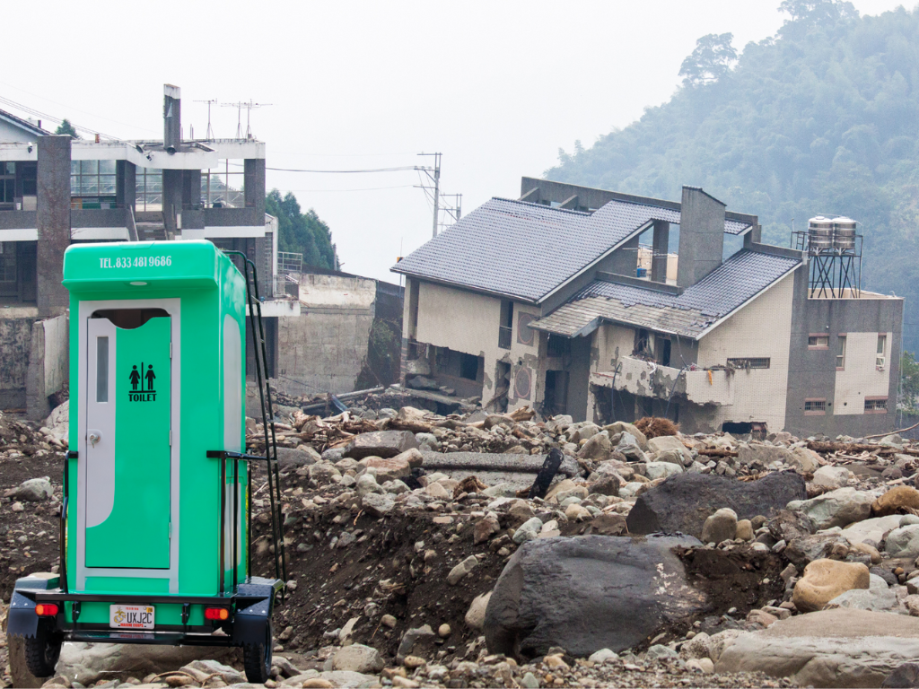 Why restrooms matter in a disaster zone