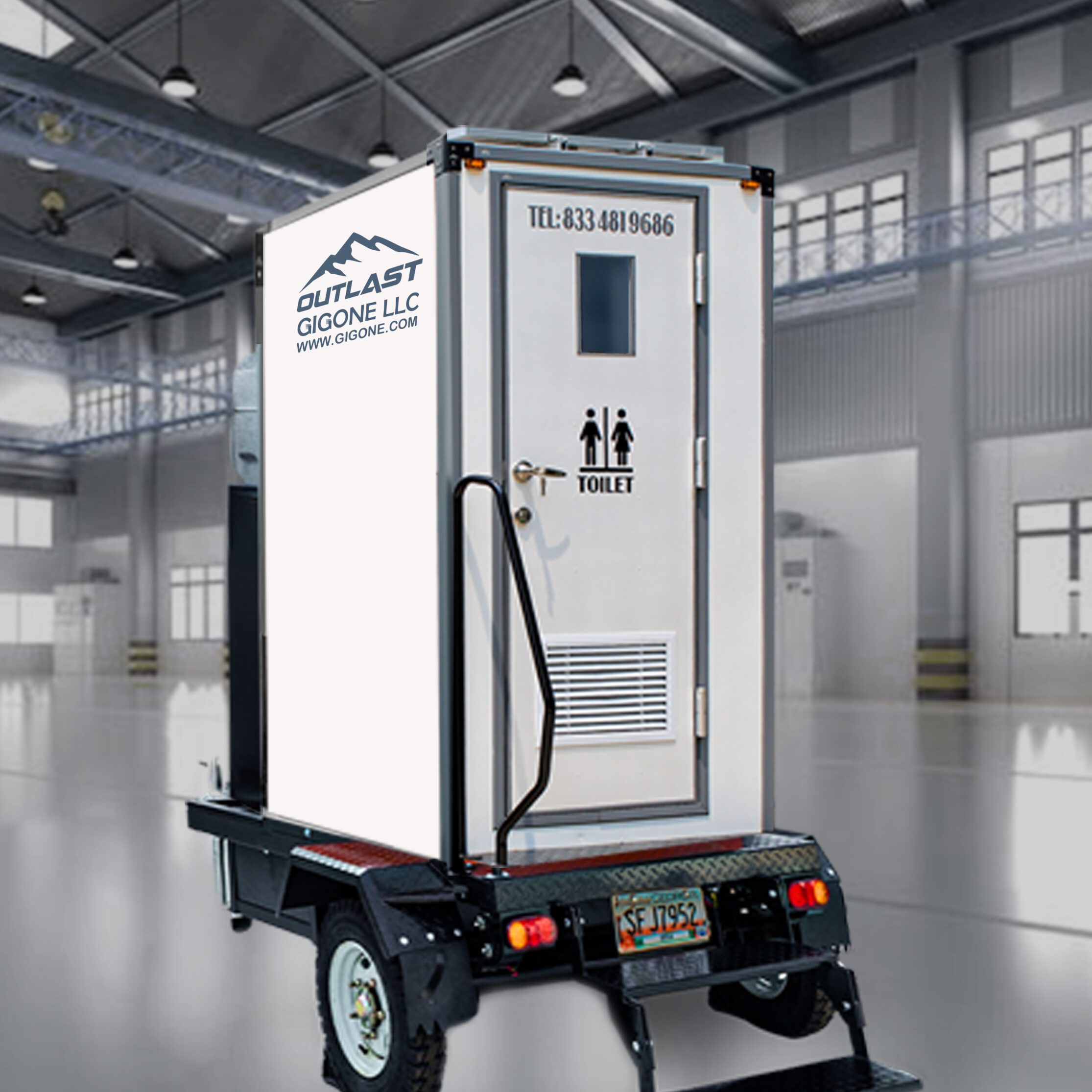Pearl Mobile Oasis B-1P - Mobile restroom