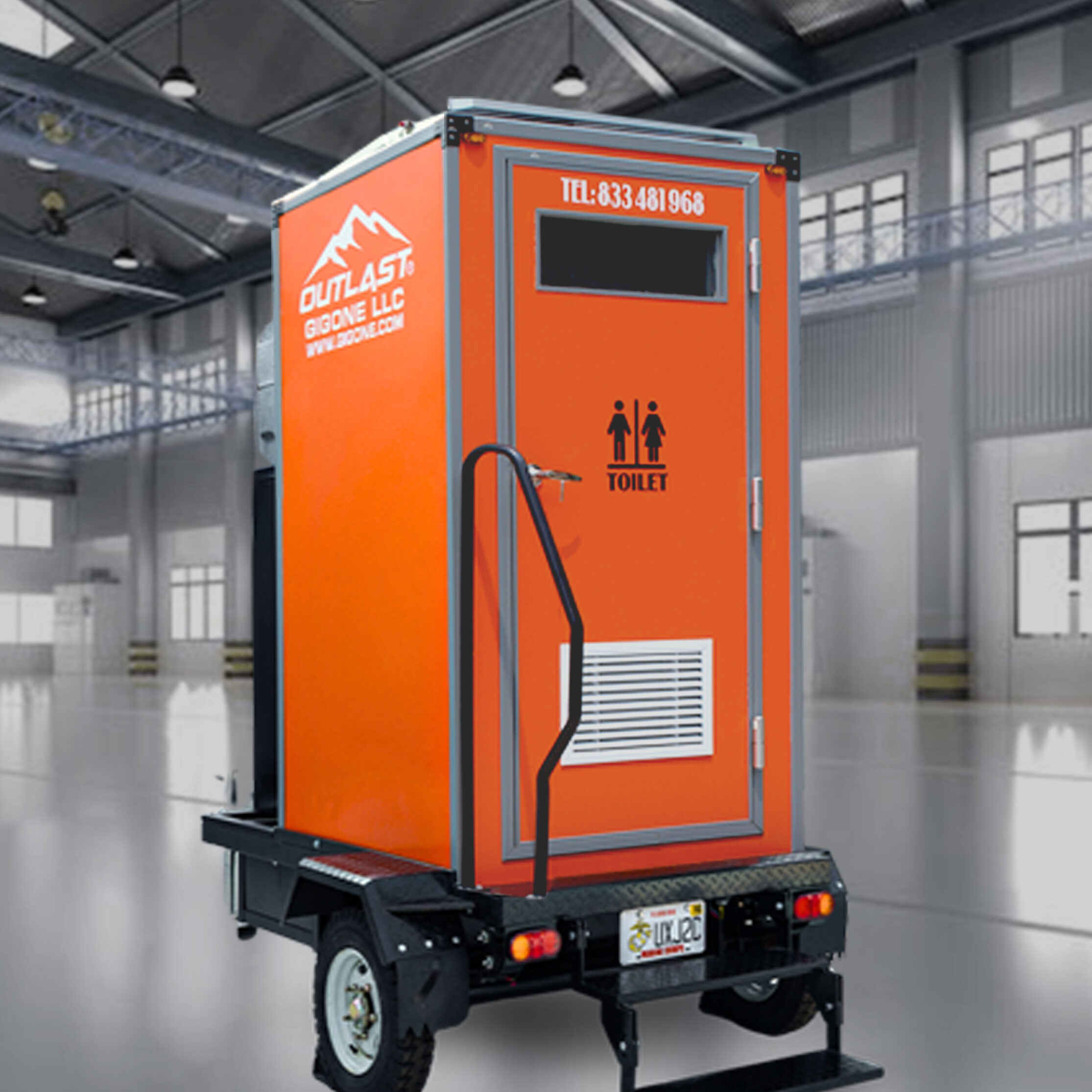 Flare Mobile Oasis A-1P - Mobile restroom