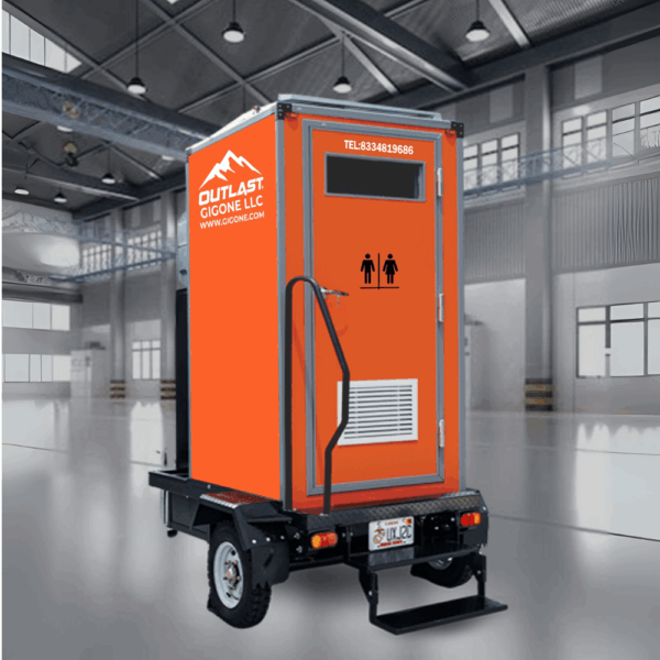 Flare Mobile Oasis A1P – Compact and Stylish Portable Restroom