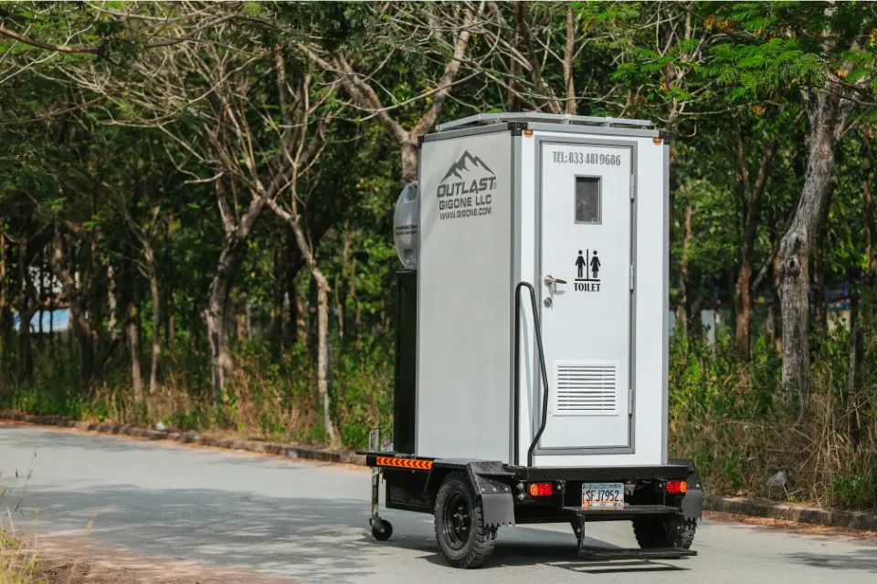 Portable Shower and Toilet Combo – All-in-One Mobile Hygiene Unit