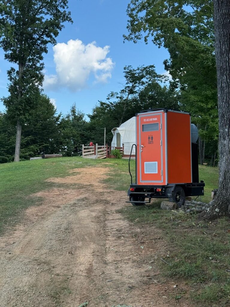 Freedom Camping Mobile Restroom New Zealand