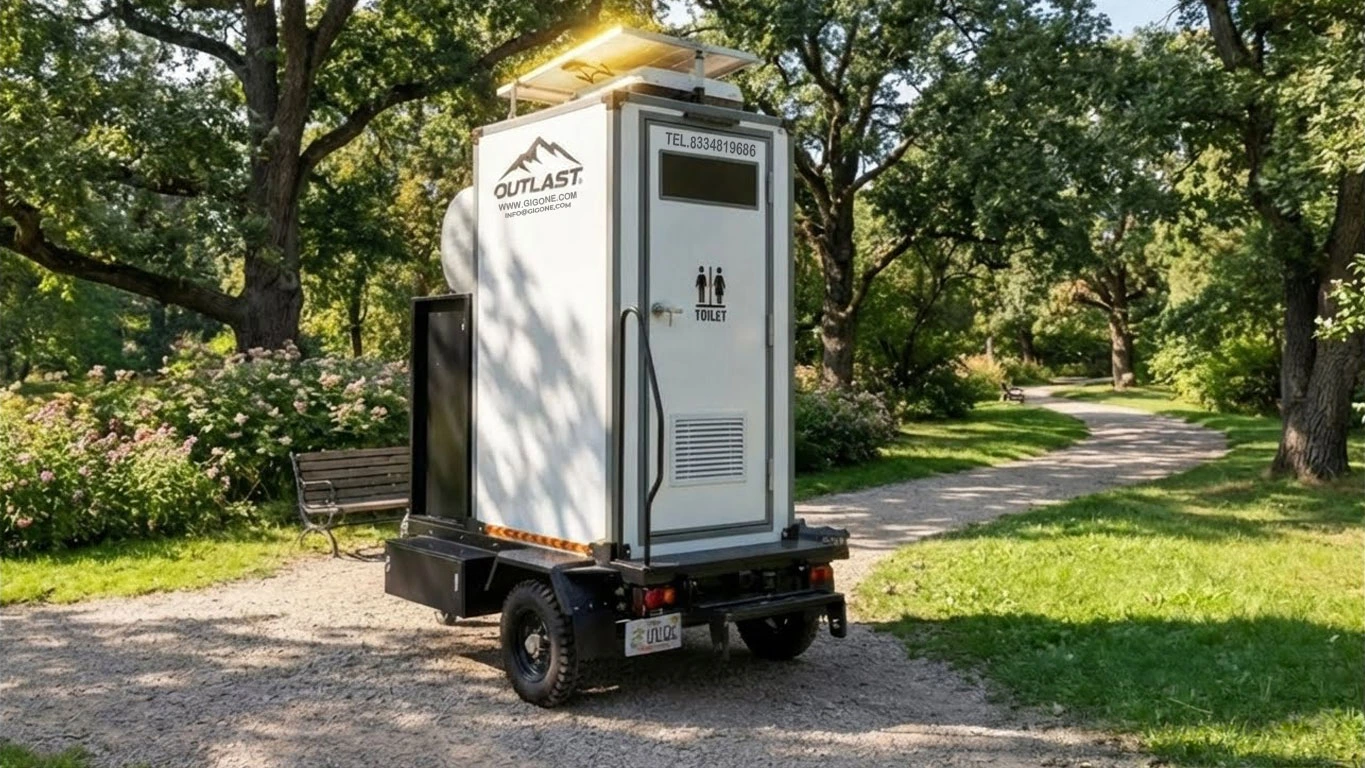 Family and Community-Focused Portable Restroom Design with Baby Changing Station | Mobile Oasis™