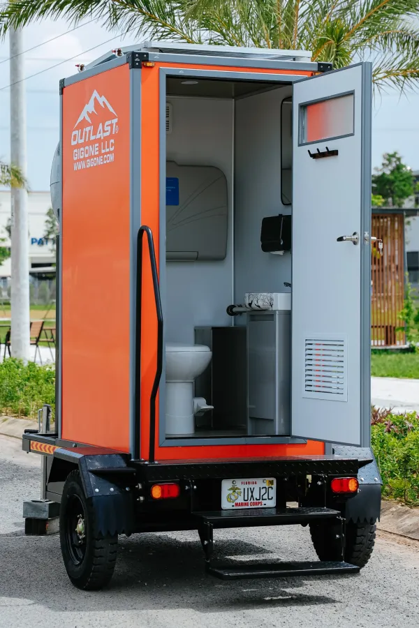 Portable toilet rental service for events and construction sites in Australia and New Zealand